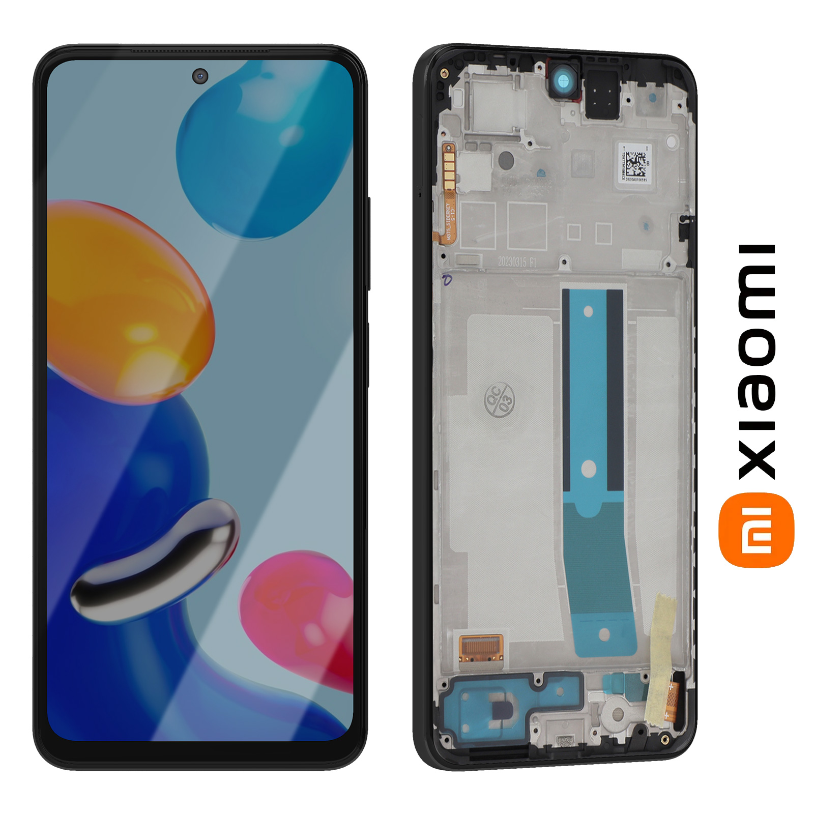 Écran Redmi Note 11 5G – OEM – Noir
