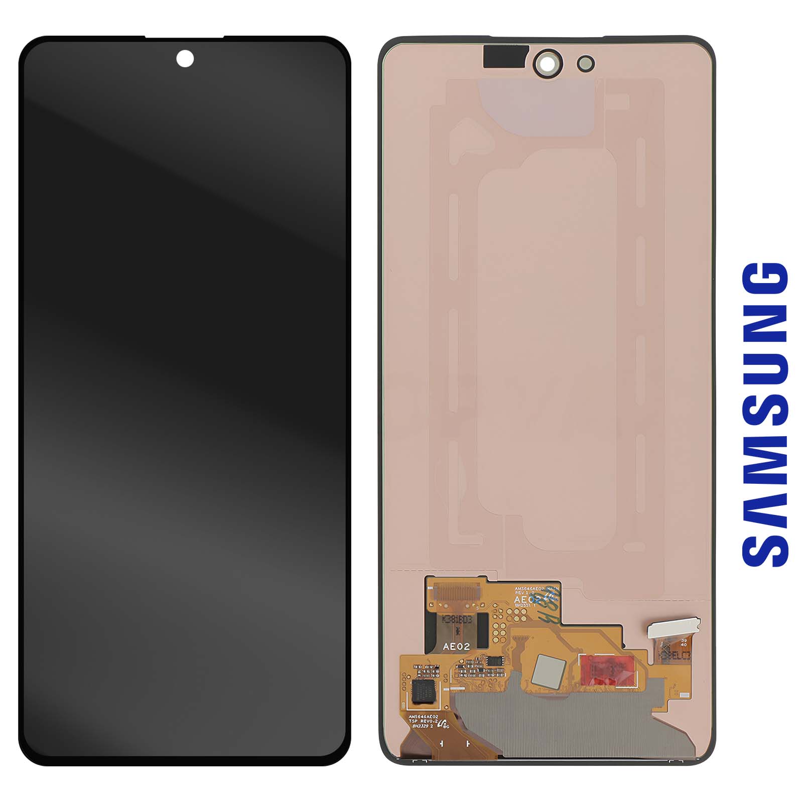 Écran Samsung Galaxy A53 5G (A536) – OLED – avec châssis (F) – Noir
